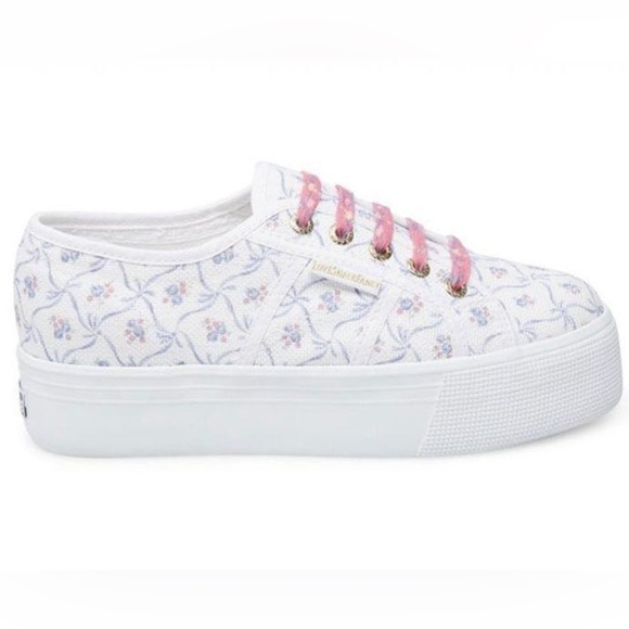 LoveShackFancy x Superga Sneakers size 8 (Excellent Condition) - Picture 5 of 12